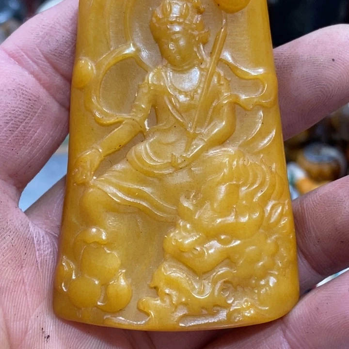 滴血莲花菩提吊坠