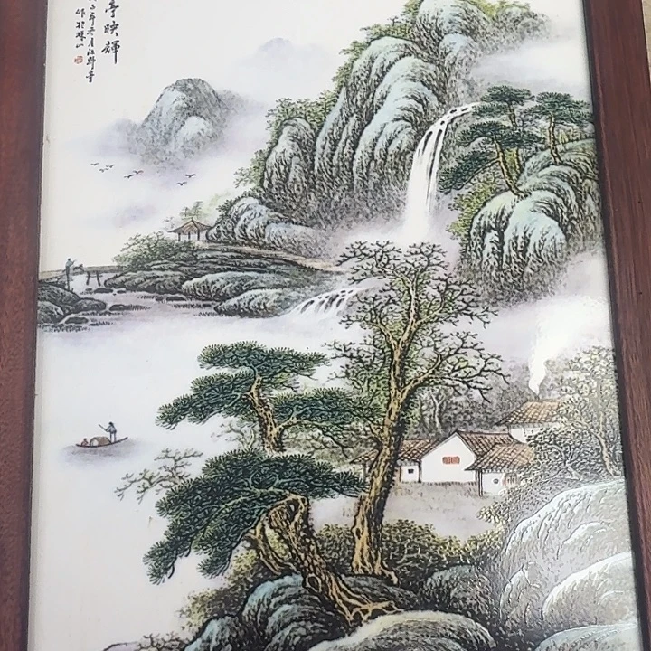 摆件瓷板画瓷板画