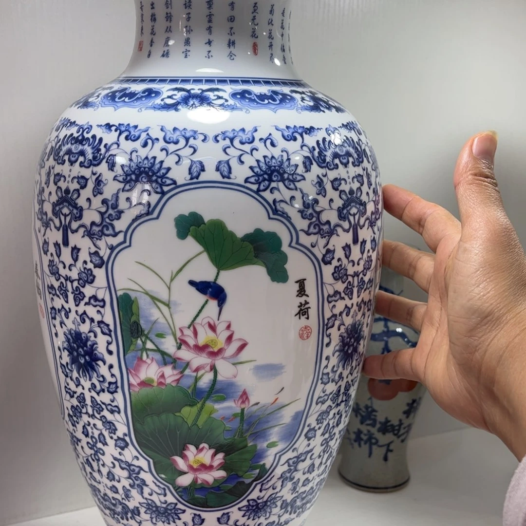 景德镇陶瓷花瓶摆件