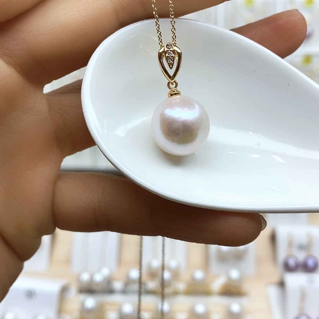 淡水珍珠颈饰合金