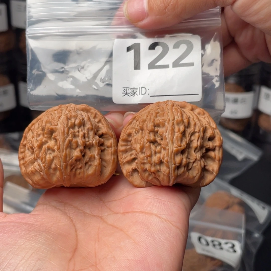 吊坠文玩核桃全品45白狮子