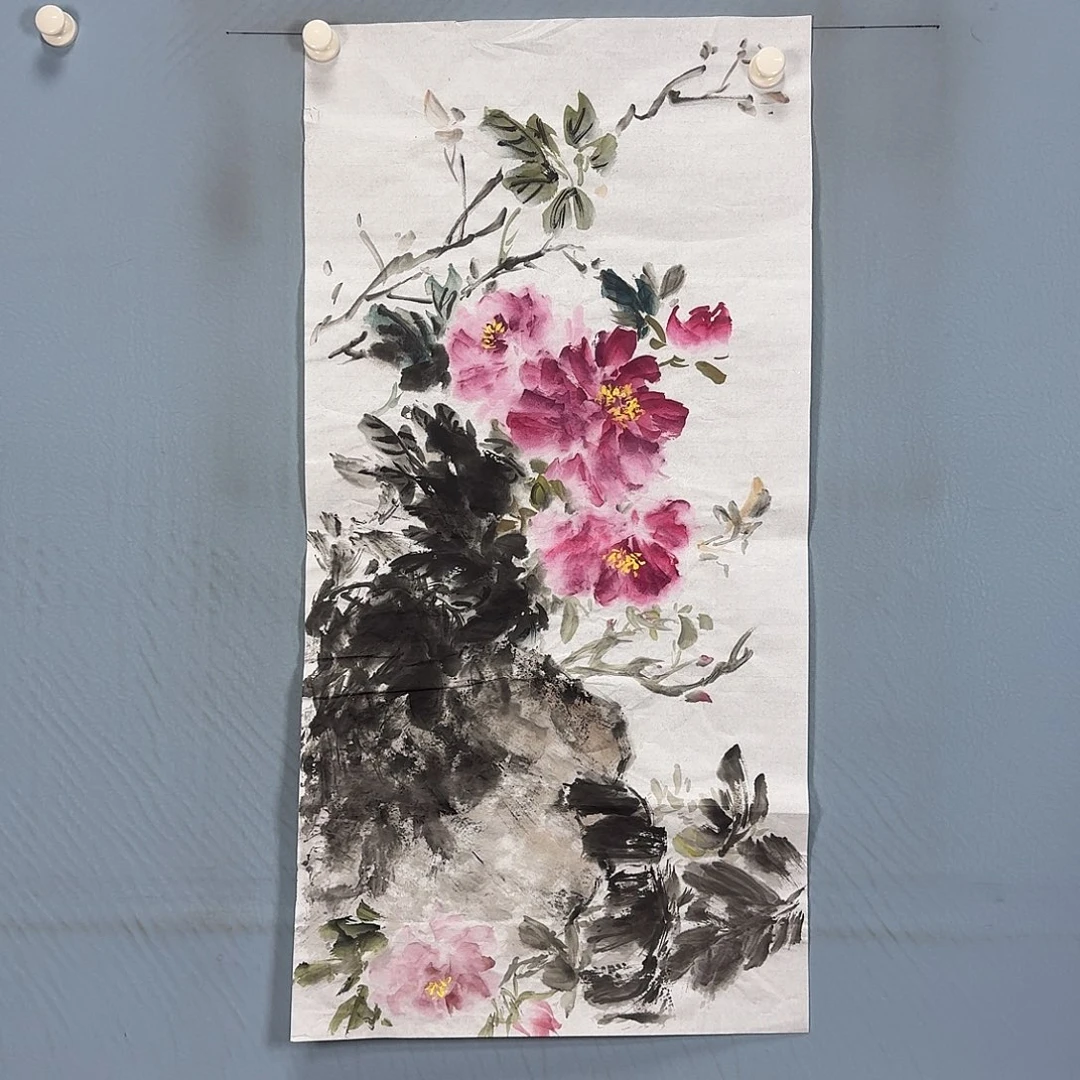 国画674 牡丹图画图录的真