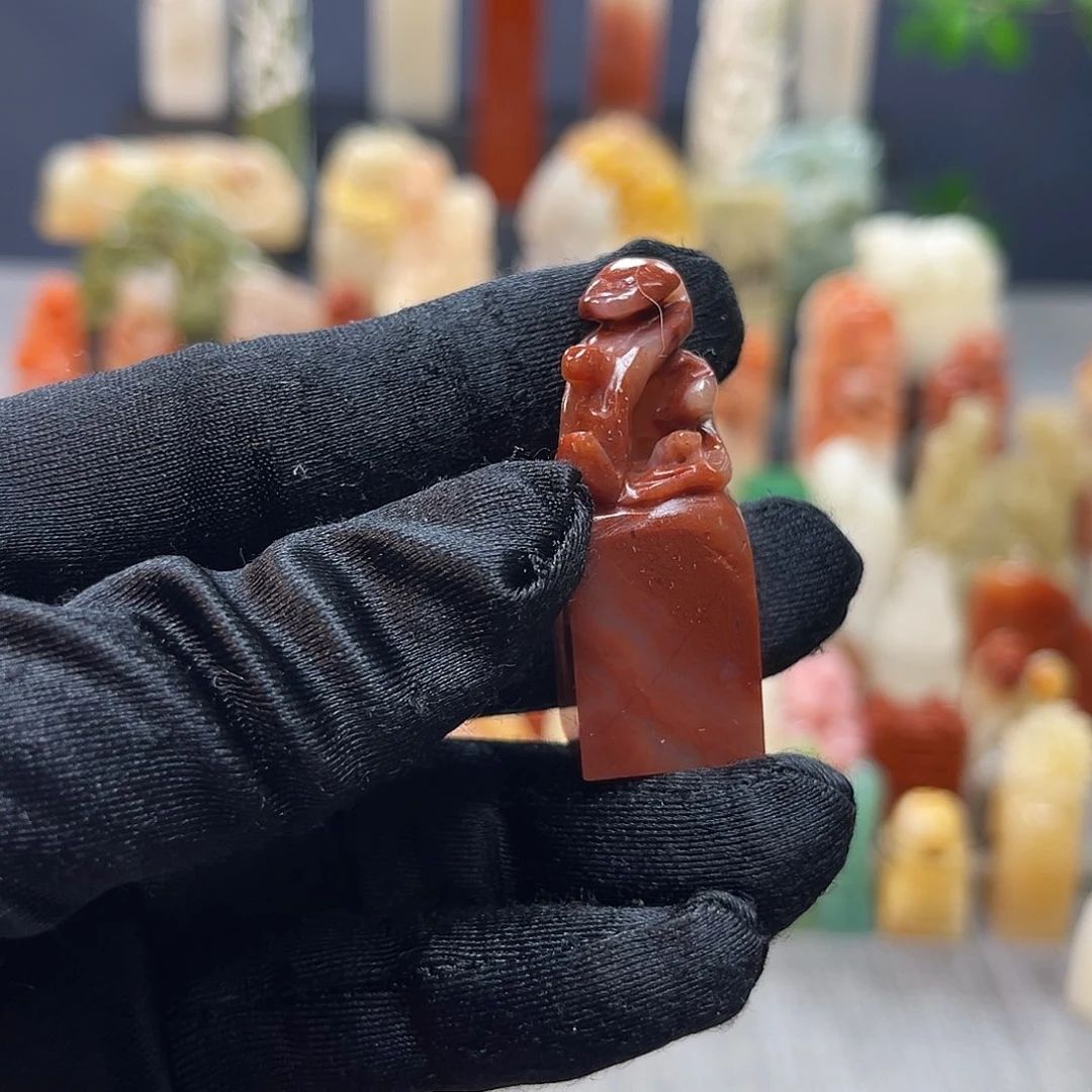 寿山石印石包邮包刻7480