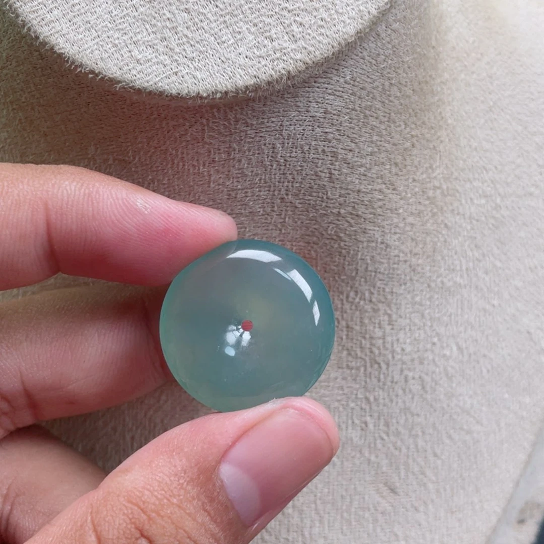 翡翠未镶嵌颈饰24.4/5.6