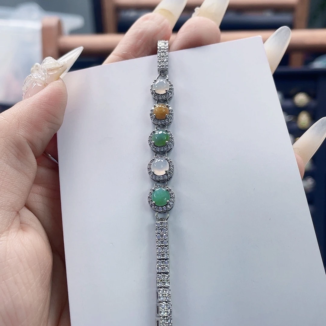 翡翠未镶嵌颈饰天然翡翠Ａ货