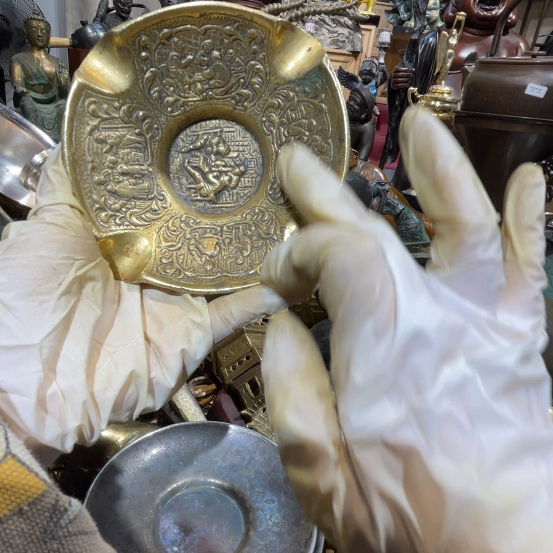 大阪回流铜器摆件