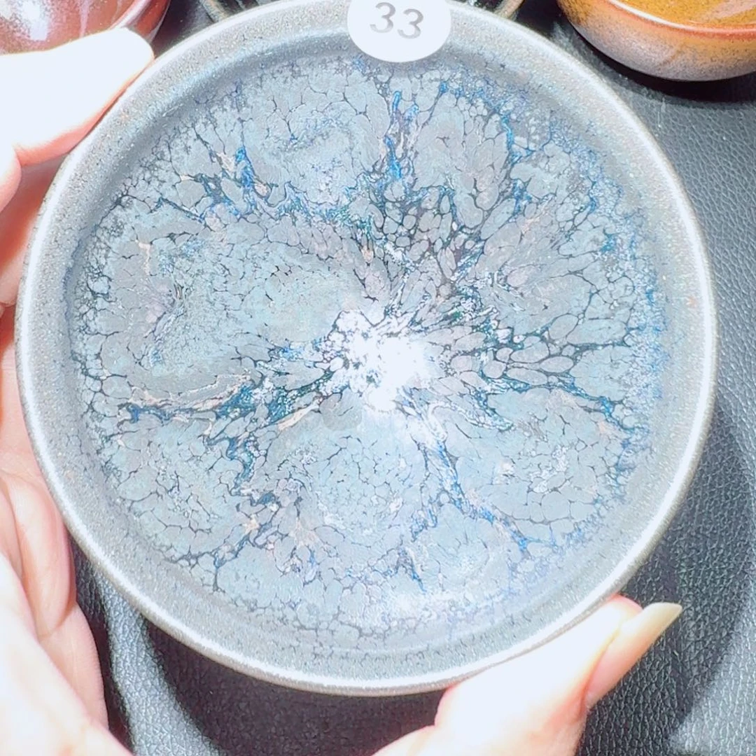 摆件古时茶器建窑建盏33
