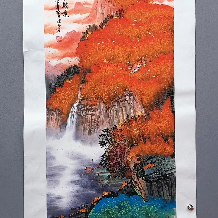 国画书法作品多次参加