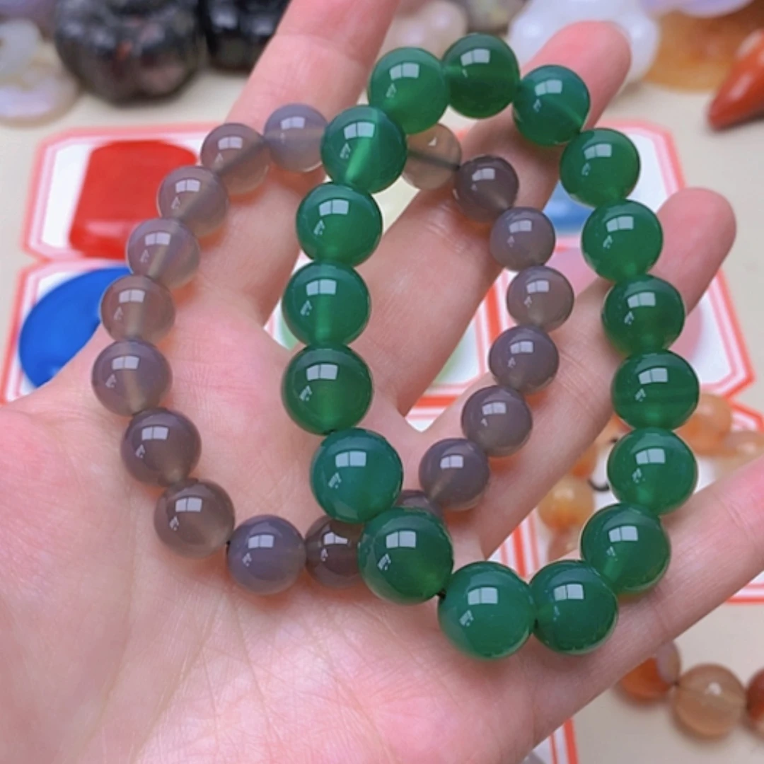 【闪购商品】未镶嵌玛瑙/玉髓珠宝半成品蓝***?