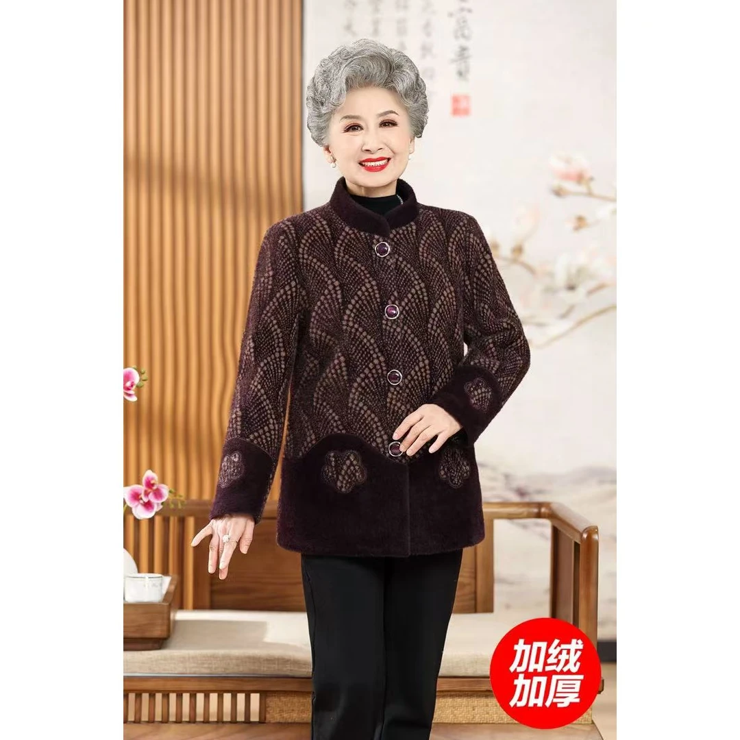 8539-中老年人秋装女外套新款妈妈高档衣服春秋装【老仓库二楼】
