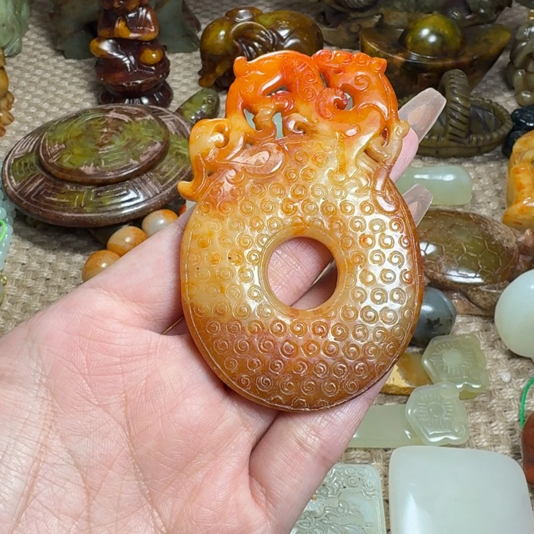 白玉菩提吊坠挂件