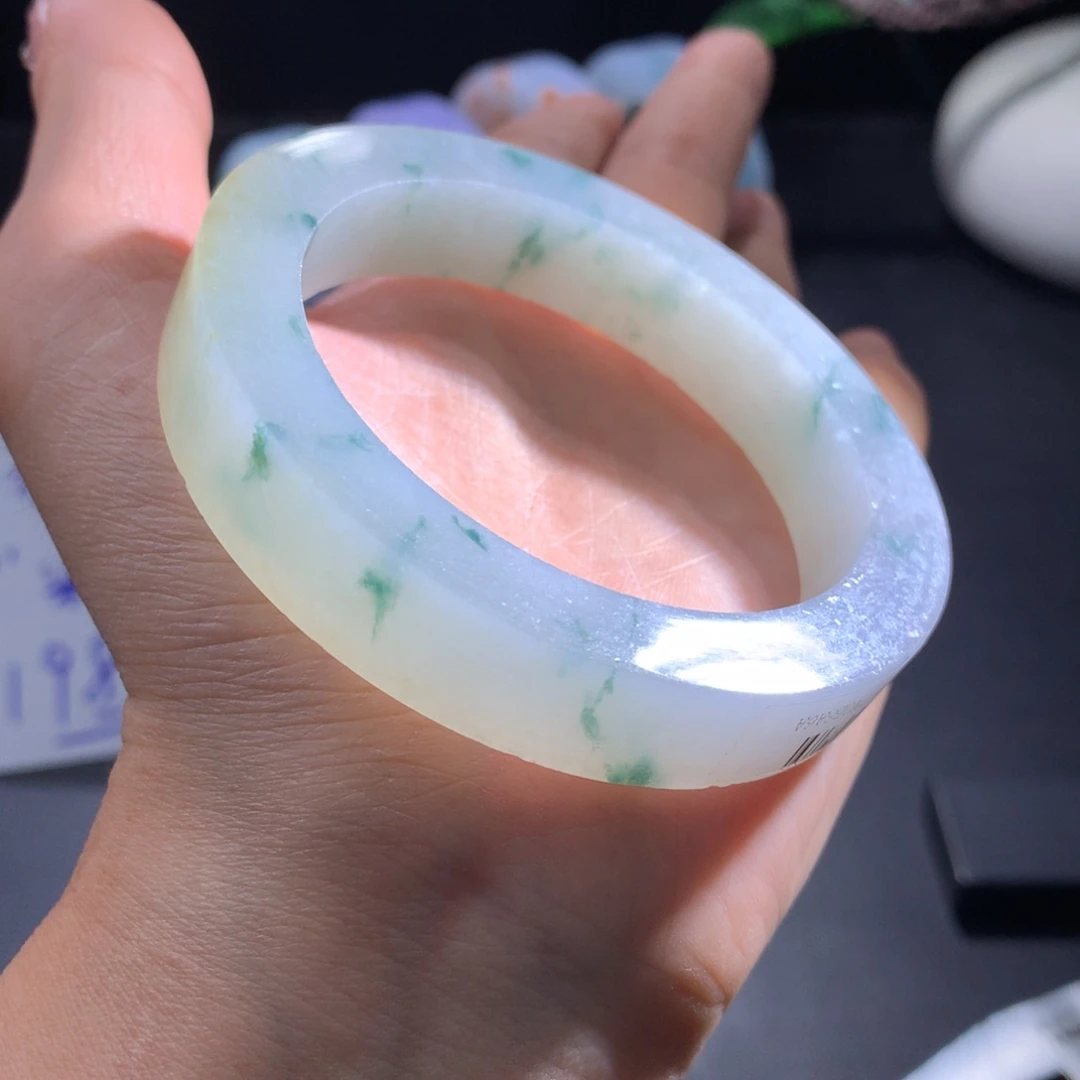 定制翡翠翡翠手镯未镶嵌
