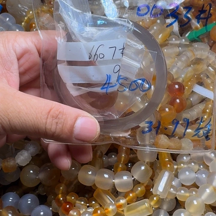 玛瑙/玉髓颈饰合金H****.0033