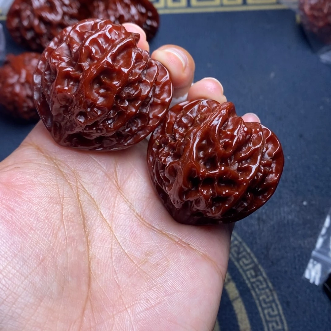 姚***伟吊坠文玩核桃苹果43