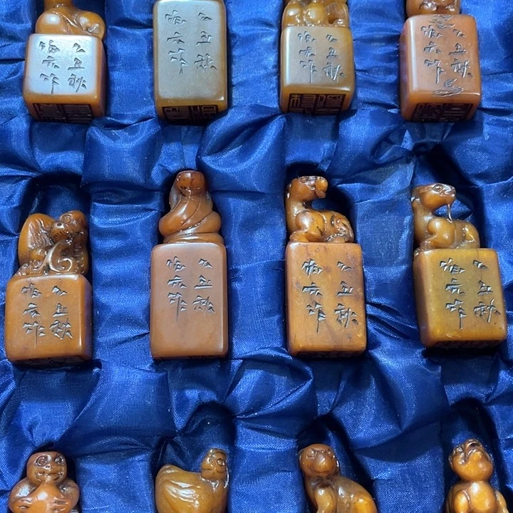 寿山石印石篆刻印章引首章闲章姓名章生日礼物