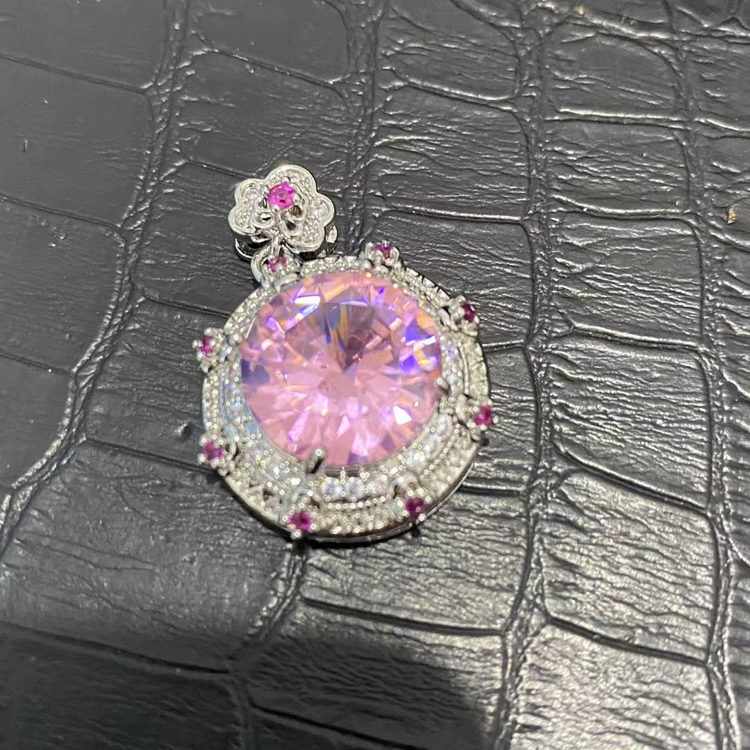 臻选吊坠 经典时尚百搭粉吊坠BJA9