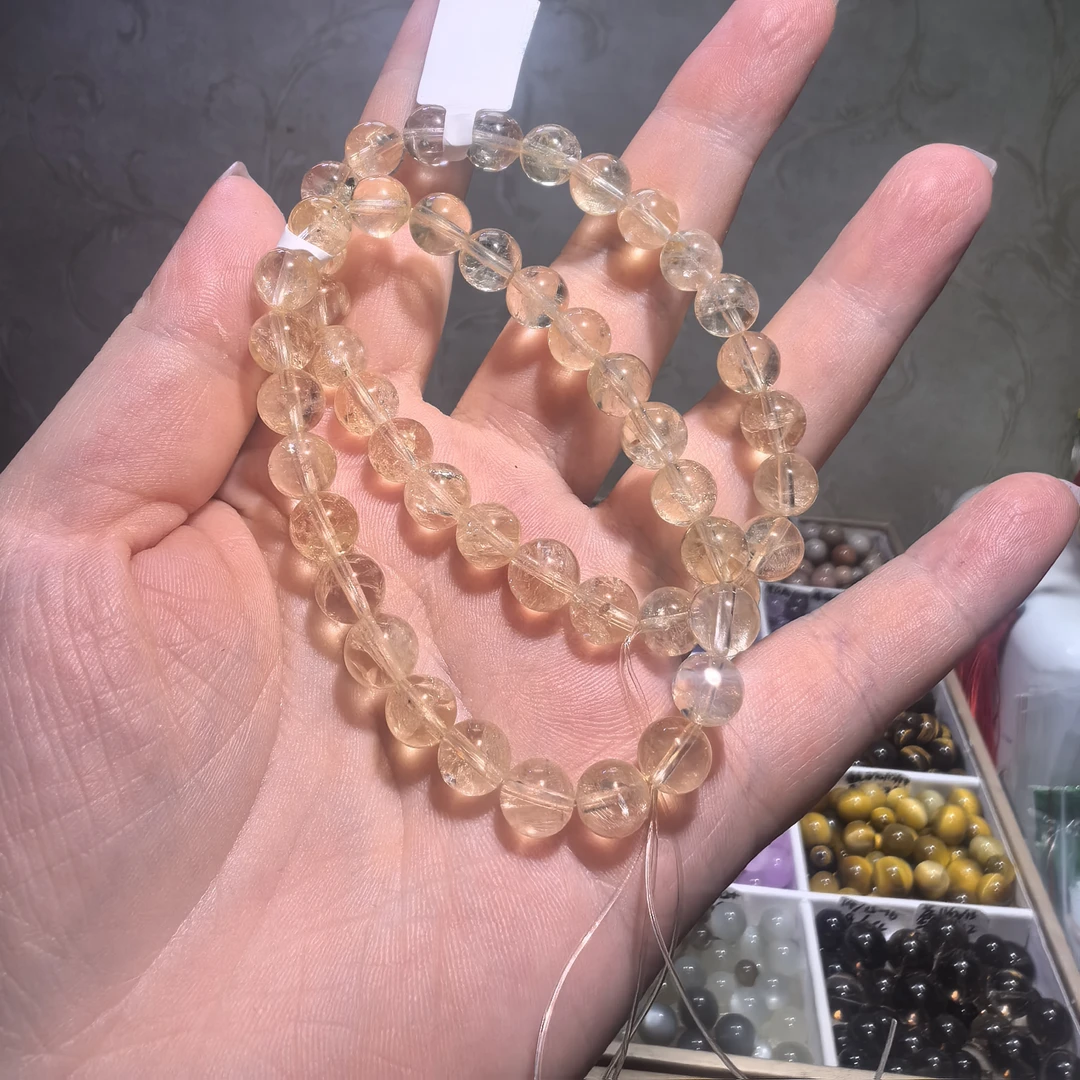 黄水晶冰糖黄阿塞8+手串