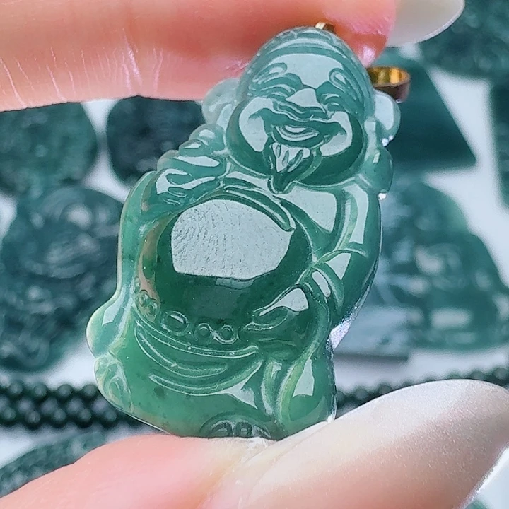 颈饰未镶嵌翡翠多样性发其一