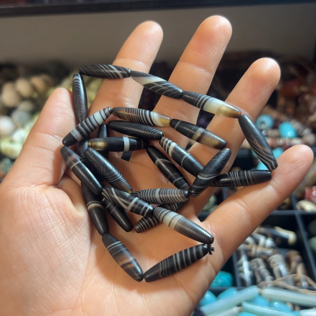 玛瑙/玉髓合金颈饰