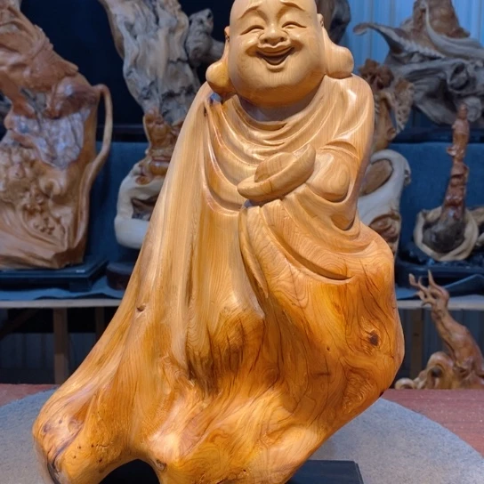 柏木（崖柏）根雕摆件