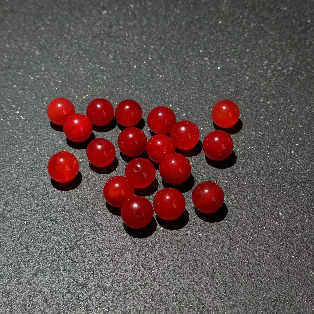 【云橙珠宝】杨柳河湾13mm冰红单珠DS071401-多样