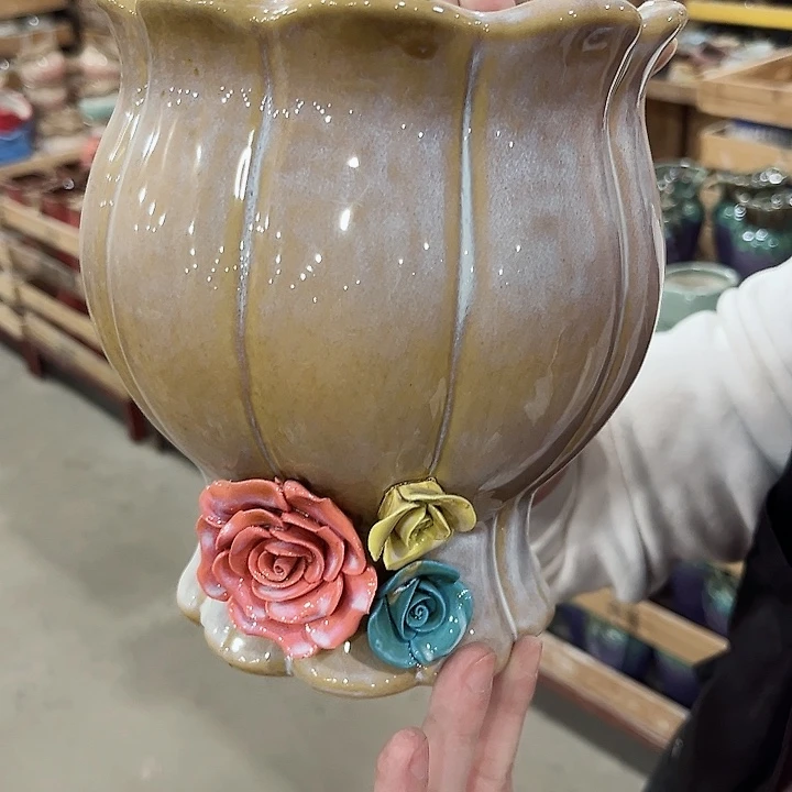 陶瓷陶瓷多肉植物花盆