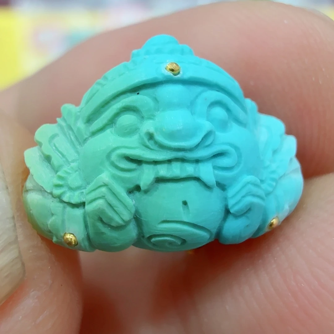 绿松石未镶嵌配饰