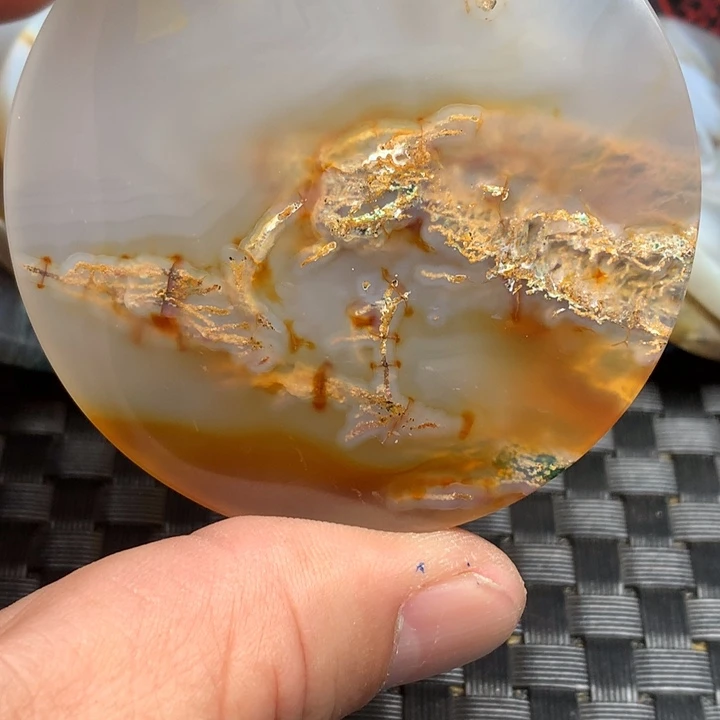 玛瑙/玉髓颈饰合金昌*