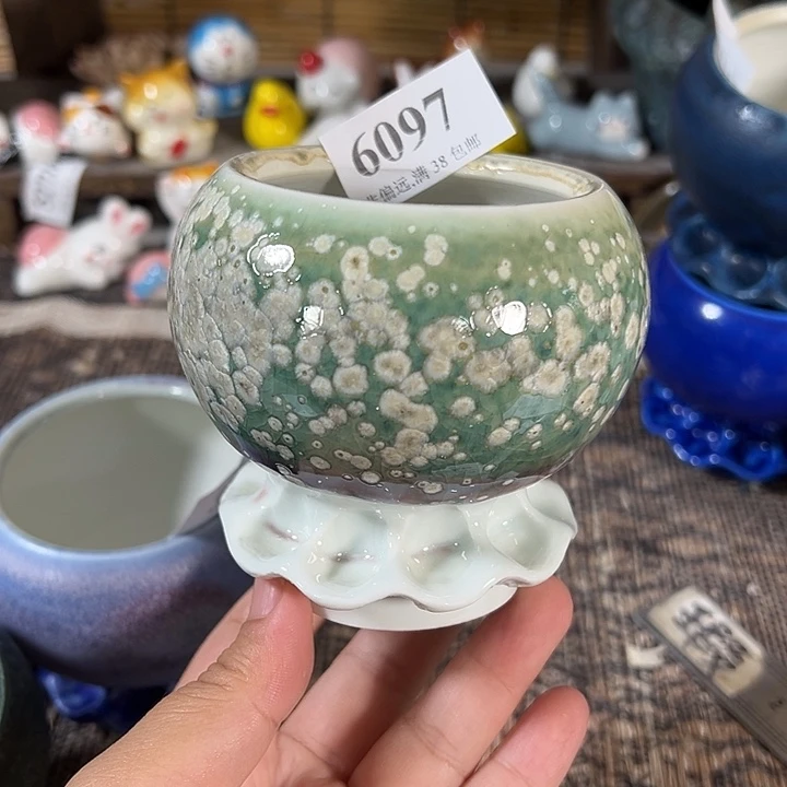 口6 手工花盆满30包邮