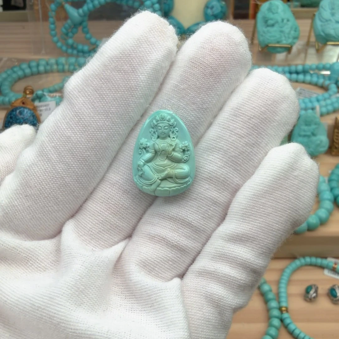 绿松石未镶嵌珠宝奇石