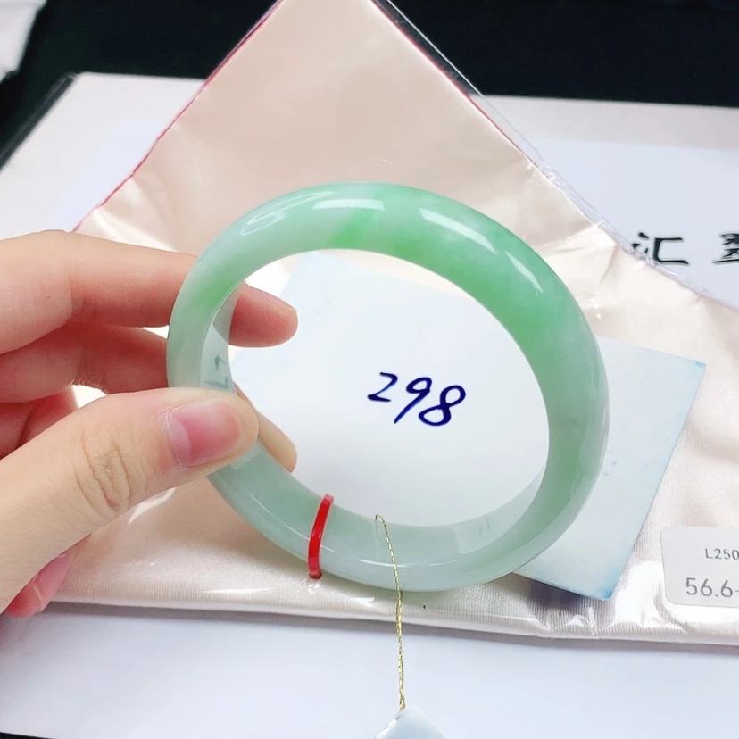 【闪购商品】翡翠手镯未镶嵌缅甸天然a货手镯56+