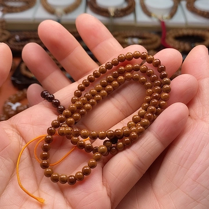 库克手串0.4圆珠多圈114颗