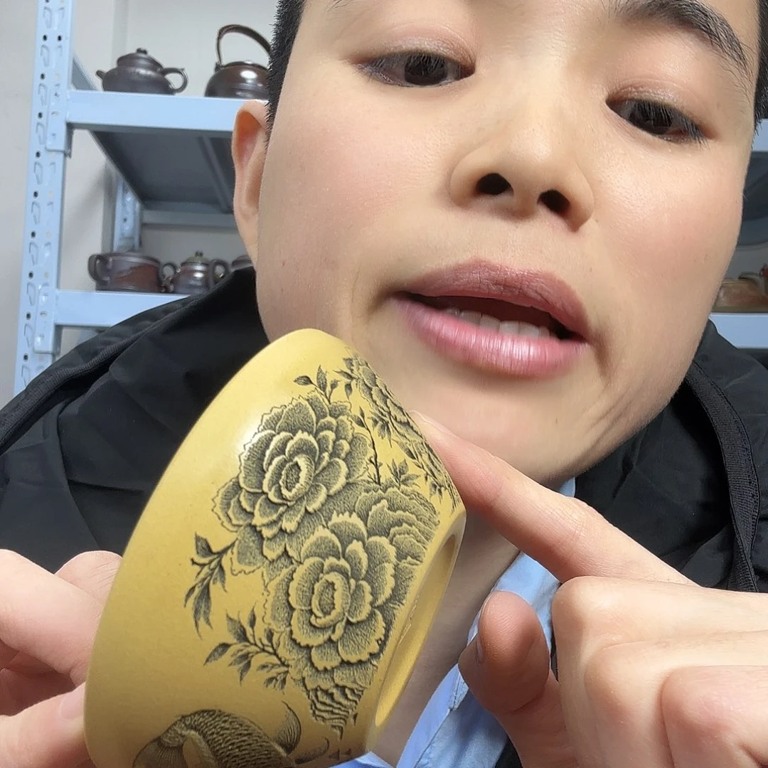 紫砂茶壶民间手艺人全手工制作