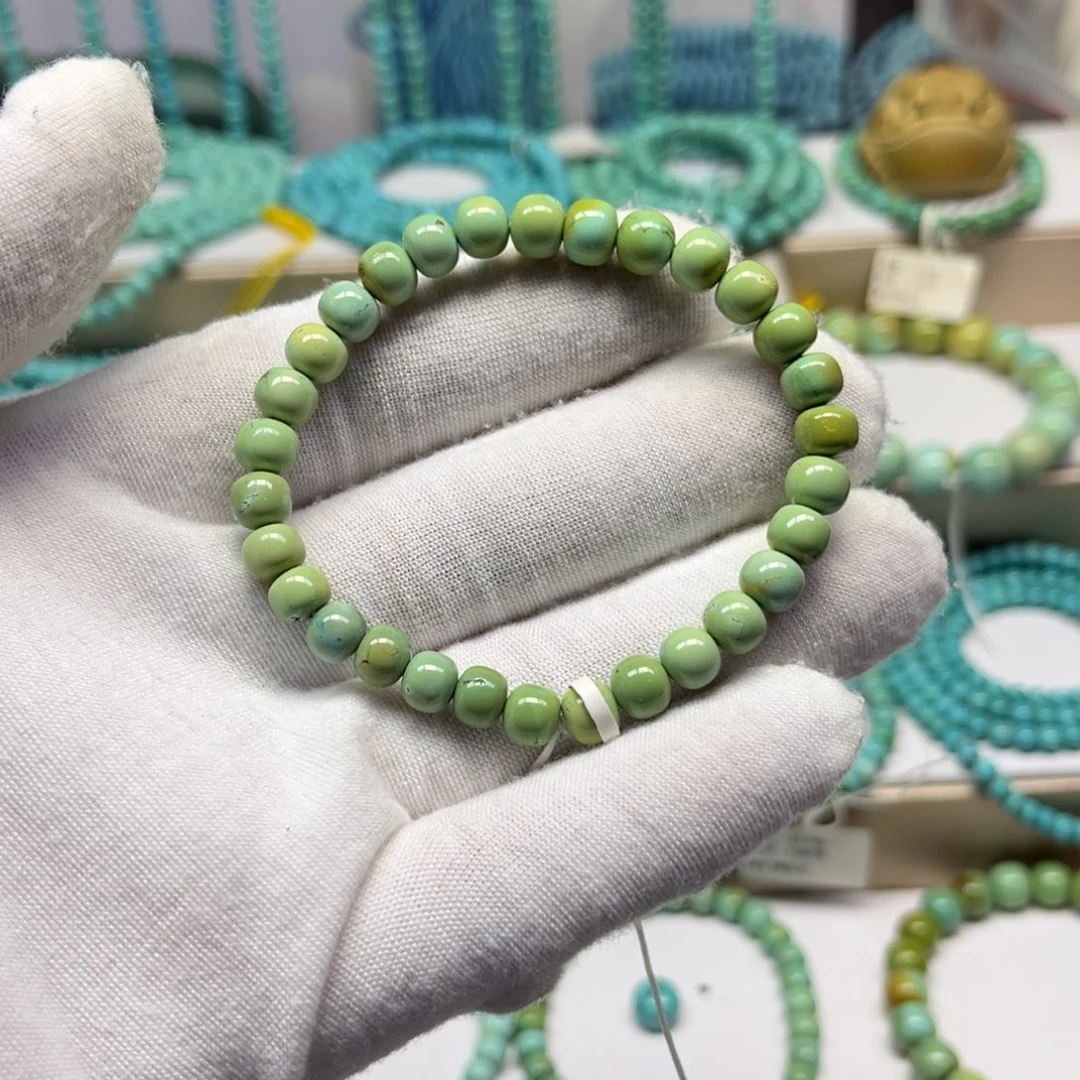 绿松石未镶嵌手链