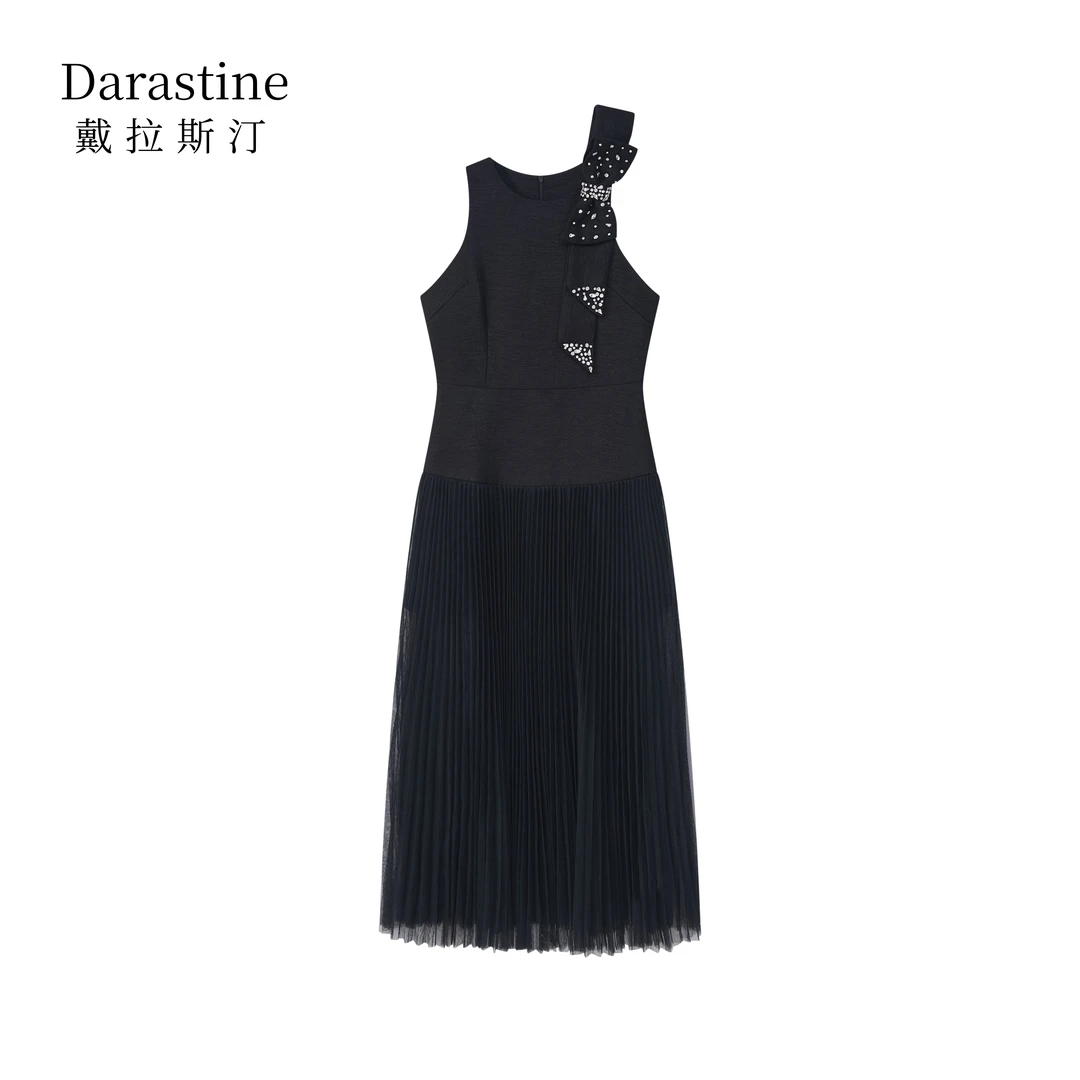 【Oei大希希专属】Darastine戴拉斯汀设计感名媛风时尚连衣裙6622