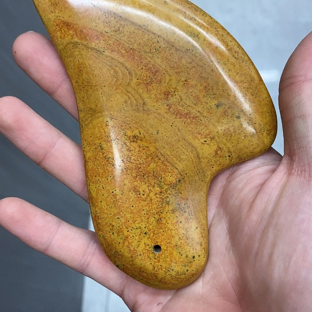 泗滨砭石玄黄刮板