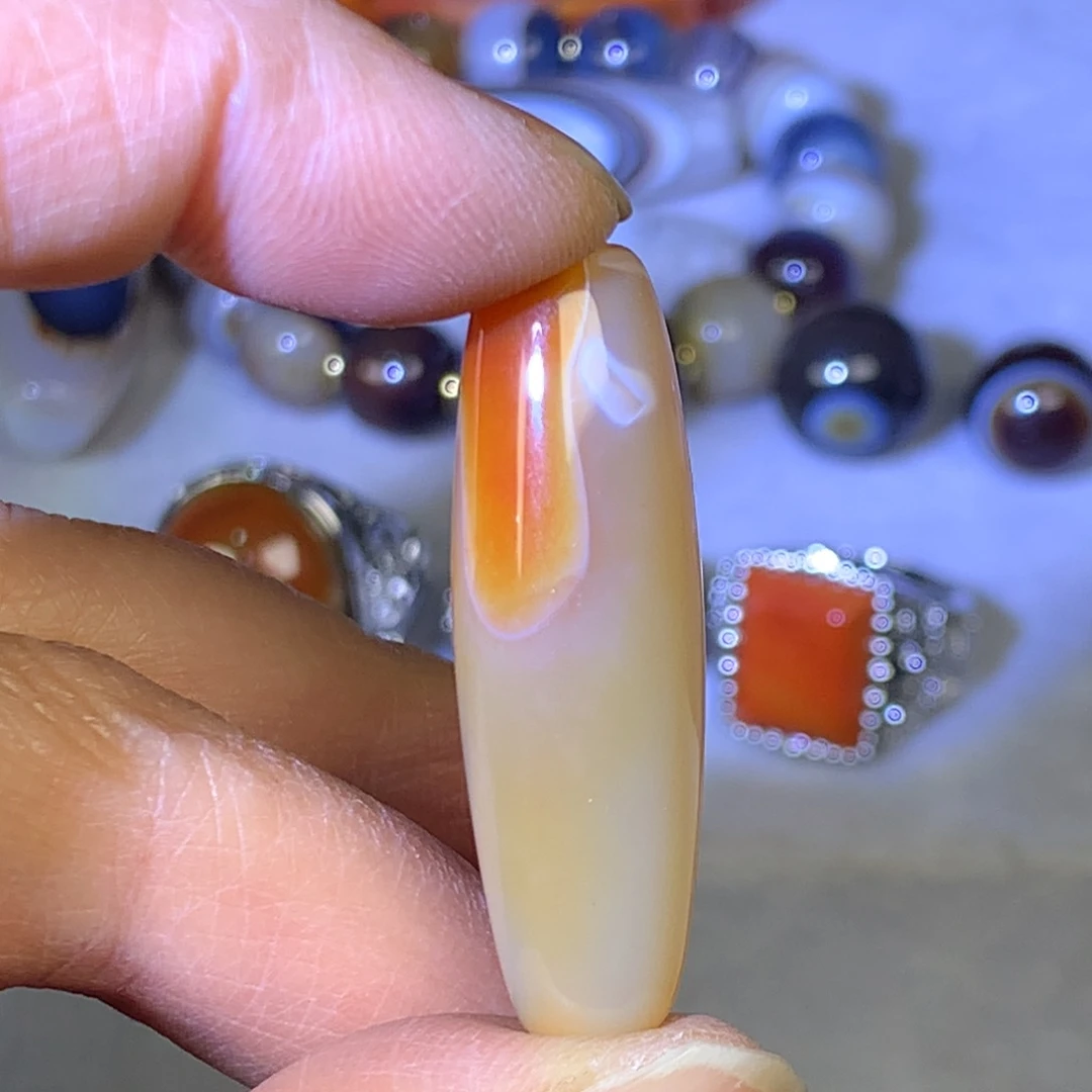 玛瑙/玉髓未镶嵌颈饰