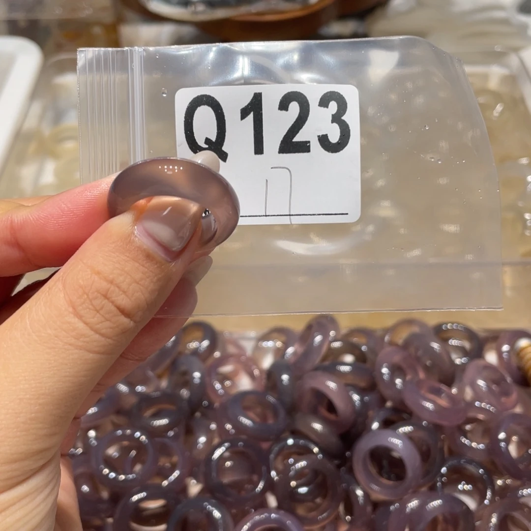 玛瑙/玉髓未镶嵌戒指123