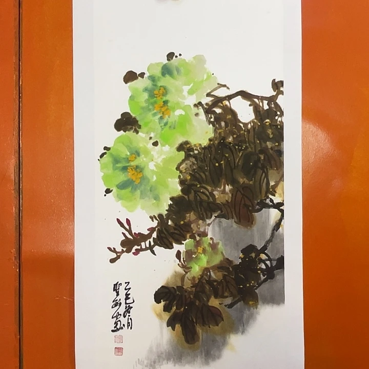 国画张圣敏先生纯手绘作品