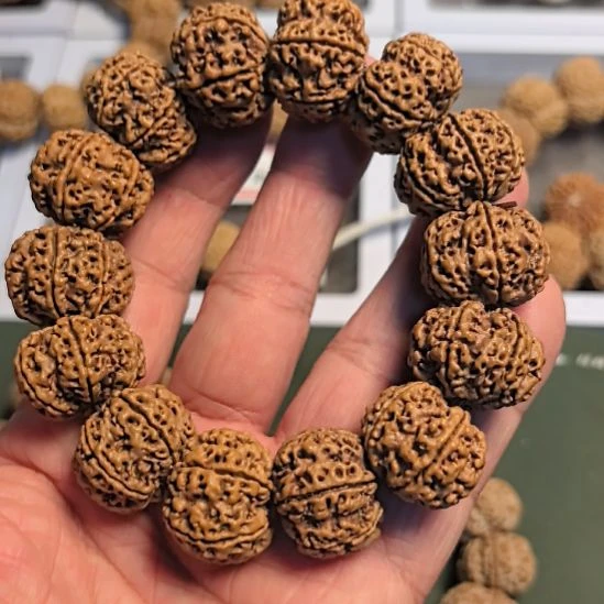 手串金刚菩提六瓣大金刚手串，原皮原色，精挑细选