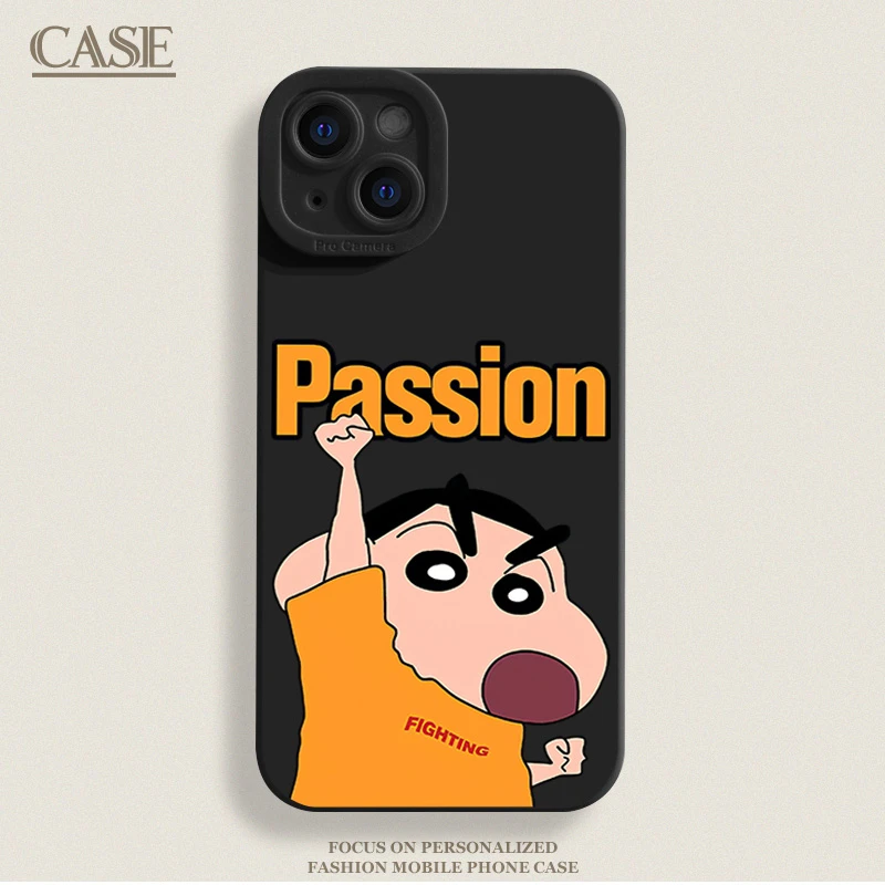 小新passion适用iPhone16ProMax手机壳15苹果14软13瞳影12磨砂11
