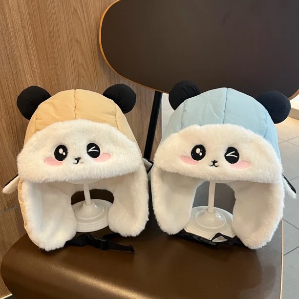 【暖到心尖】宝宝帽子冬天可爱卡通护耳帽男女孩加绒防寒保暖雷锋帽