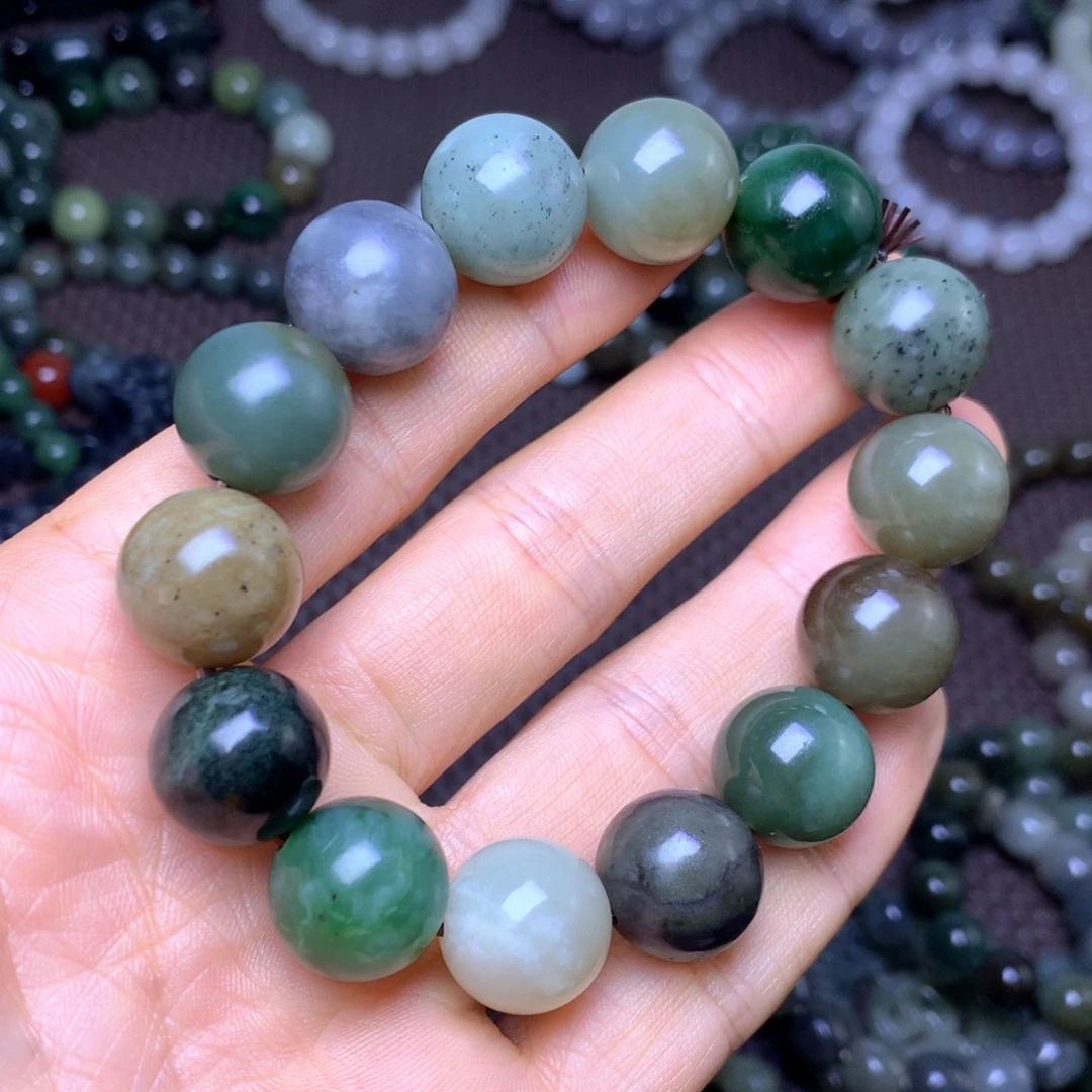 和田玉未镶嵌手串