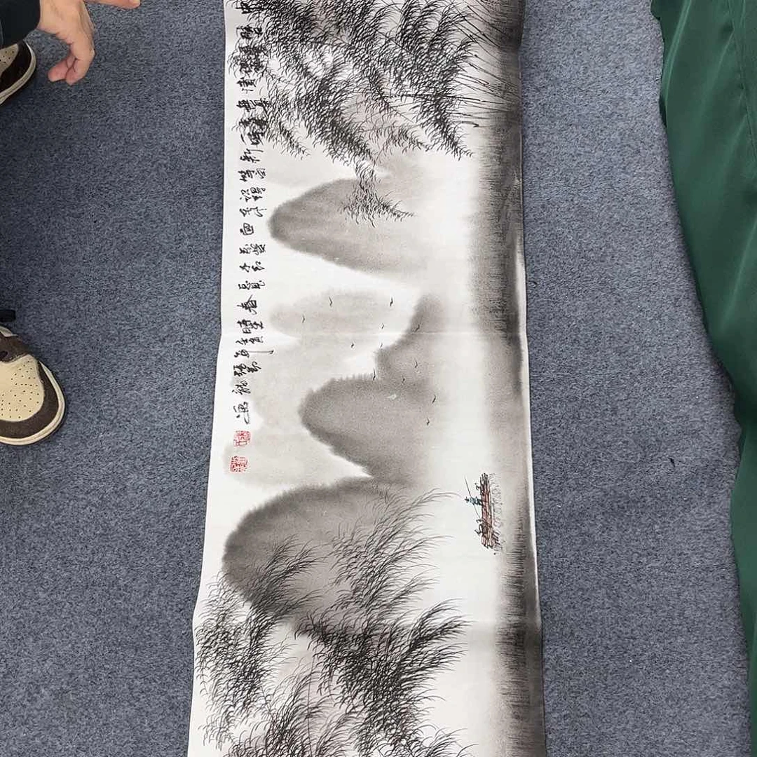 国画纯手绘国画作品