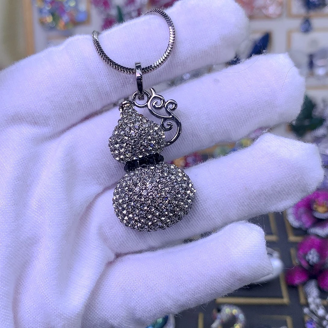 合成立方氧化锆铜毛衣链