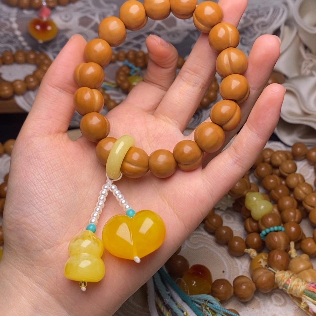 猴头核桃吊坠13葫芦爱心