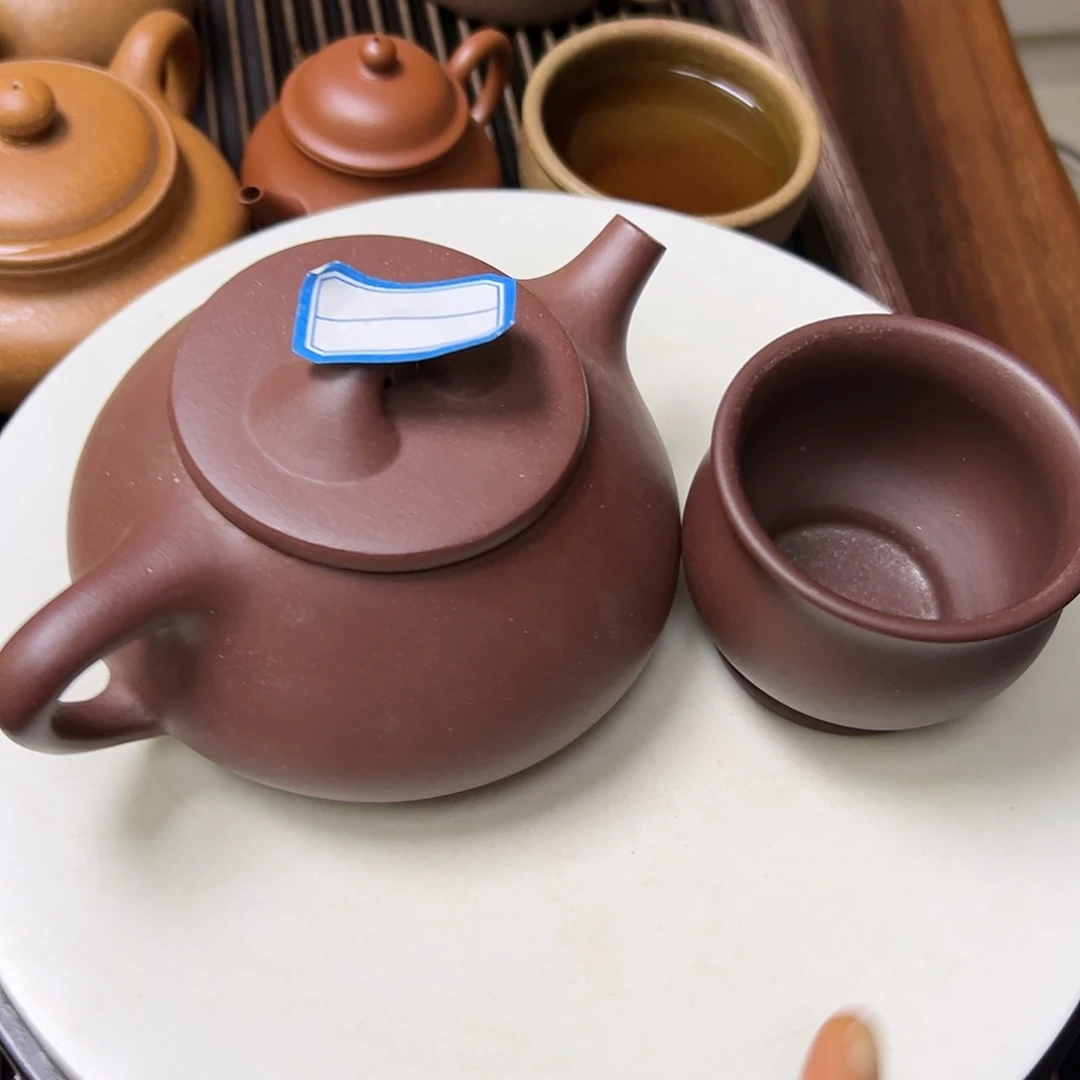 茶壶底槽青紫砂壶等传统
