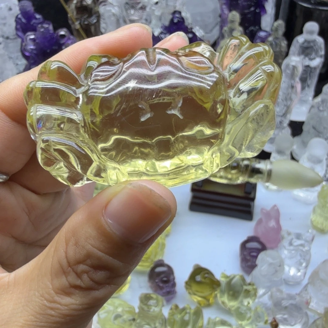 水晶未镶嵌珠宝半成品