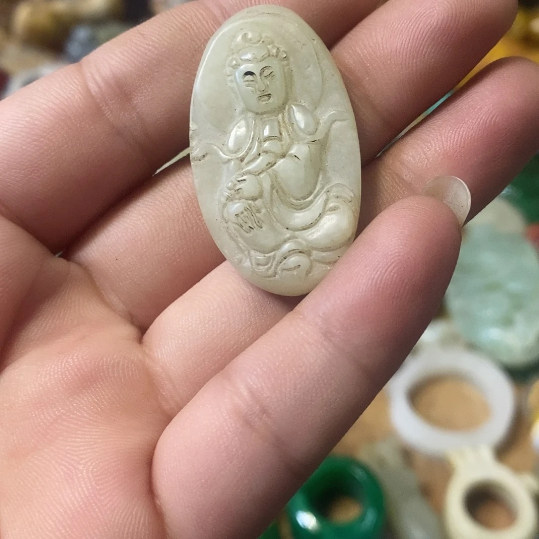 和田玉（糖玉）未镶嵌挂件