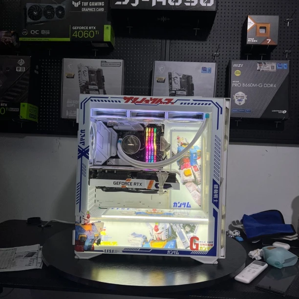 9新  13400F 3070ti 二手diy电脑主机